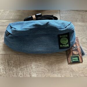 Dime Bags Puff Pack Fanny Pack Denim Blue Adjustable